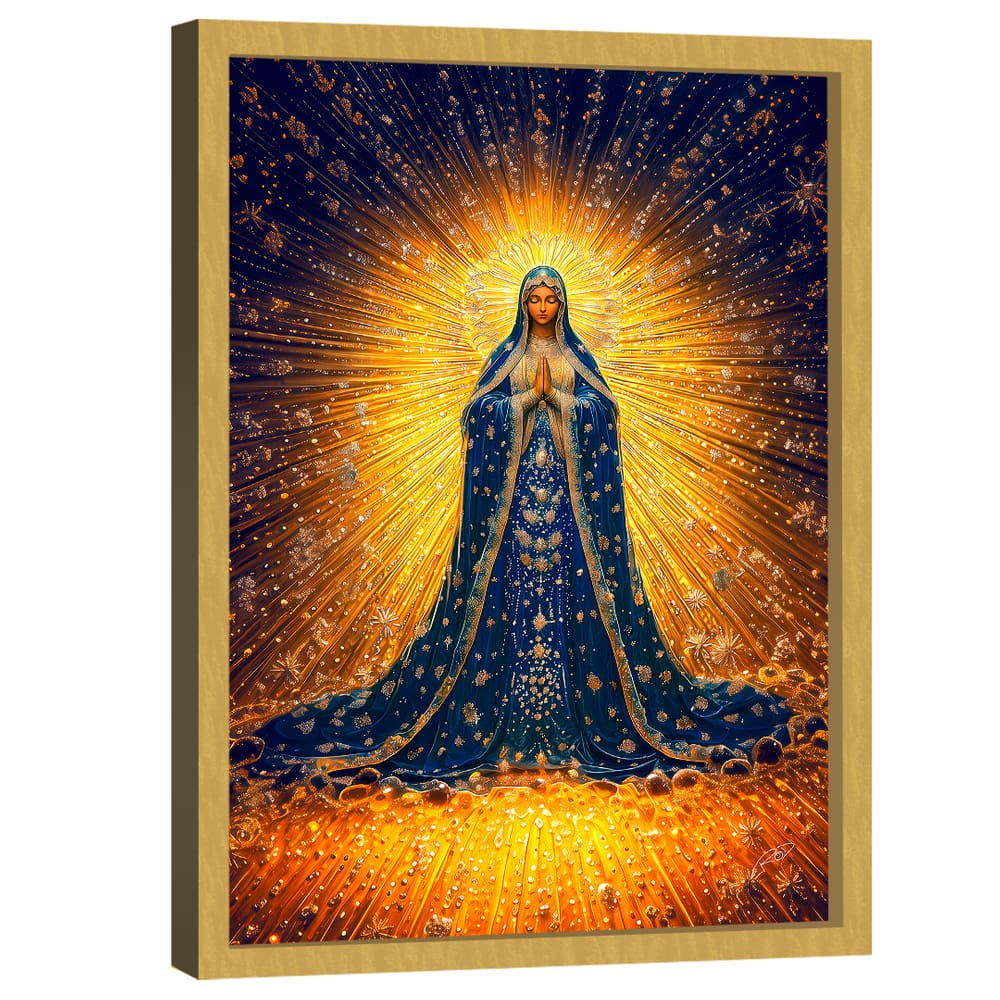 Quadro Decorativo Nossa Senhora Aparecida Luz