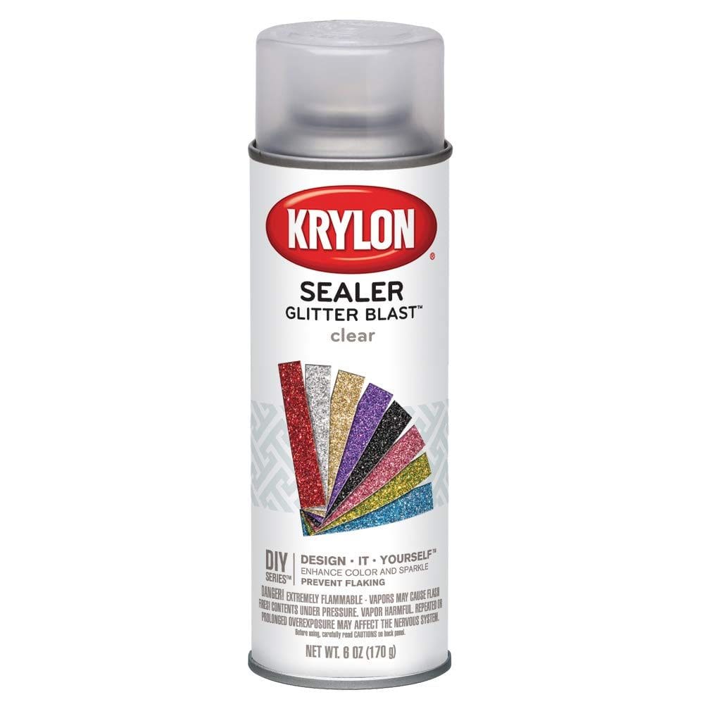 Revestimento em spray Krylon Clear Sealer Glitter Blast 180 ml