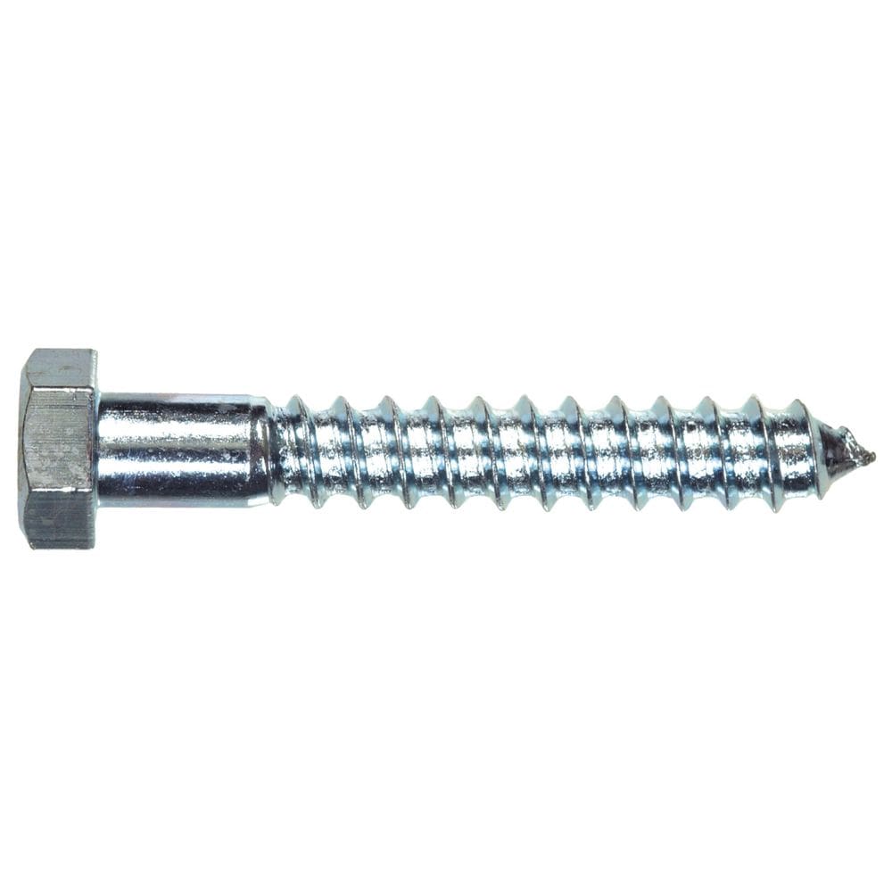 Parafuso hexagonal Hillman, 8 mm x 25 mm, zinco, pacote com 100
