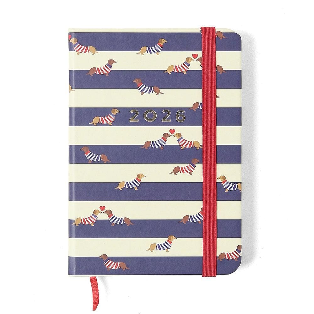 Agenda planner semanal 9x13 Praia Cachorro 2026 - Cicero