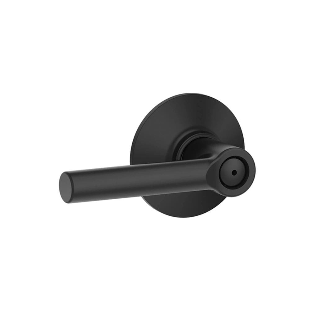 Alça de hardware SCHLAGE BRDWY Bed & Bath Lever preta