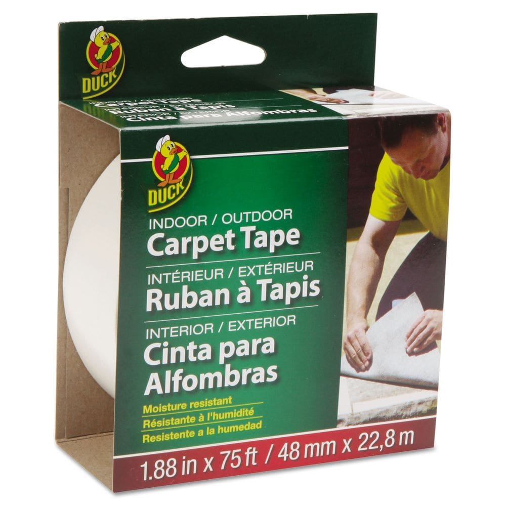 Tape Tape Duck Brand para uso interno/externo 1,88 cm x 22,86 m branco