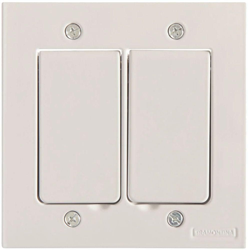 Tampa 2 Posto 4x4 Modular Cinza - 56121153 - Tramontina Tampa 2 Posto 4x4 P- Piso Modular Cinza - 56121153 - Tramontina