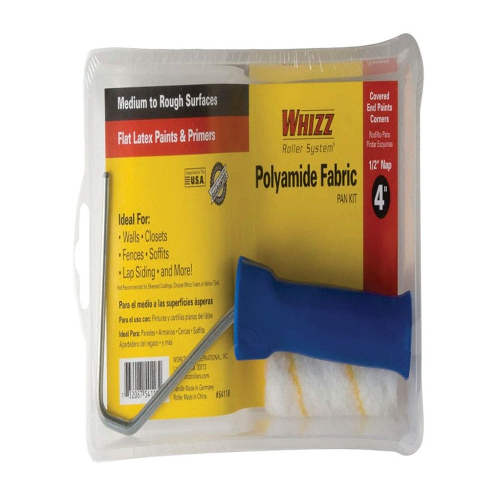 Kit de rolos de pintura WORK TOOLS INTERNATIONAL 4” Premium Multiuso
