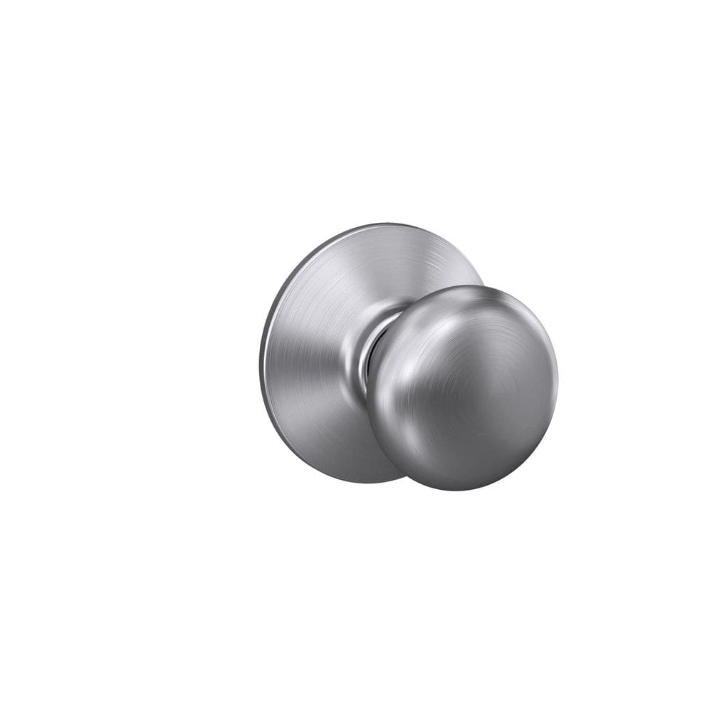 Maçaneta de porta Schlage F10 PLY 626 Plymouth Hall & Closet cromado acetinado