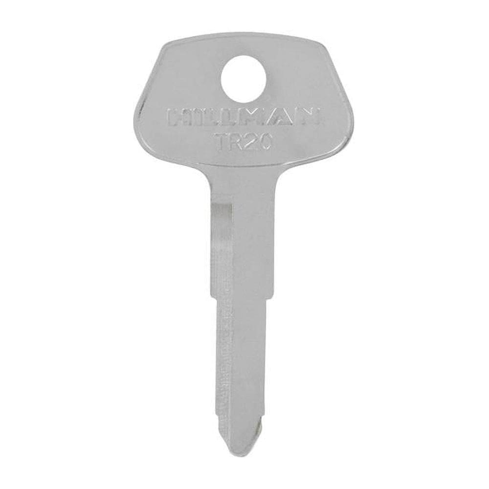 Chave automotiva Blank Hillman de dupla face para Toyota