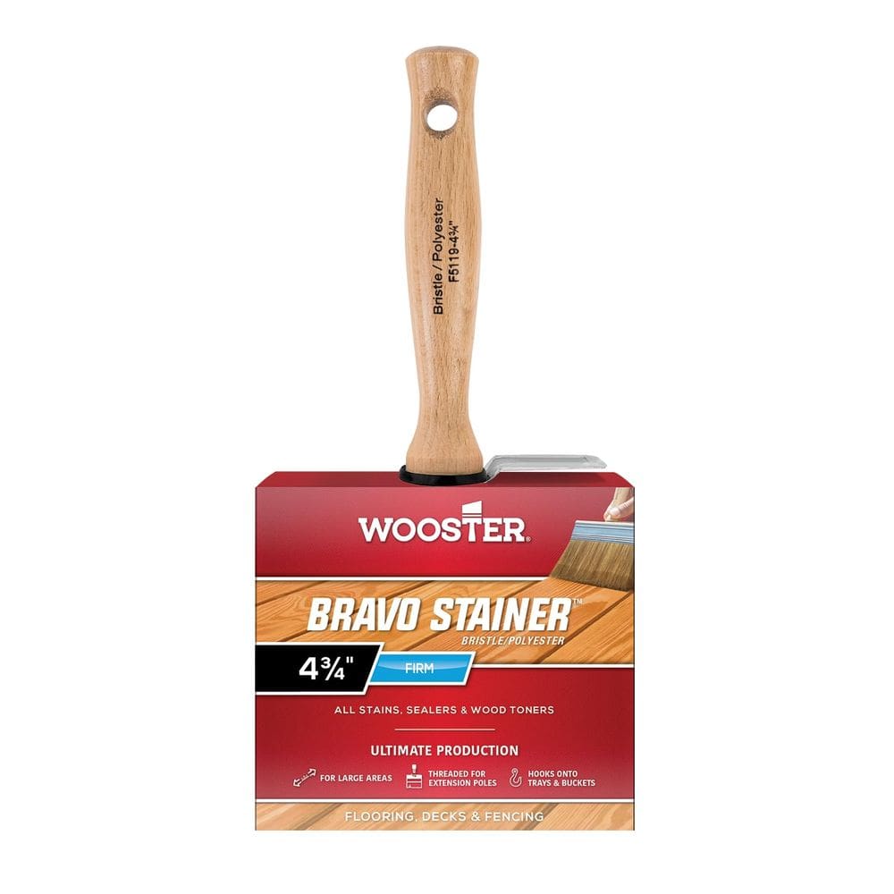 Pincel Wooster F5119-4 Bravo Stainer 12 cm