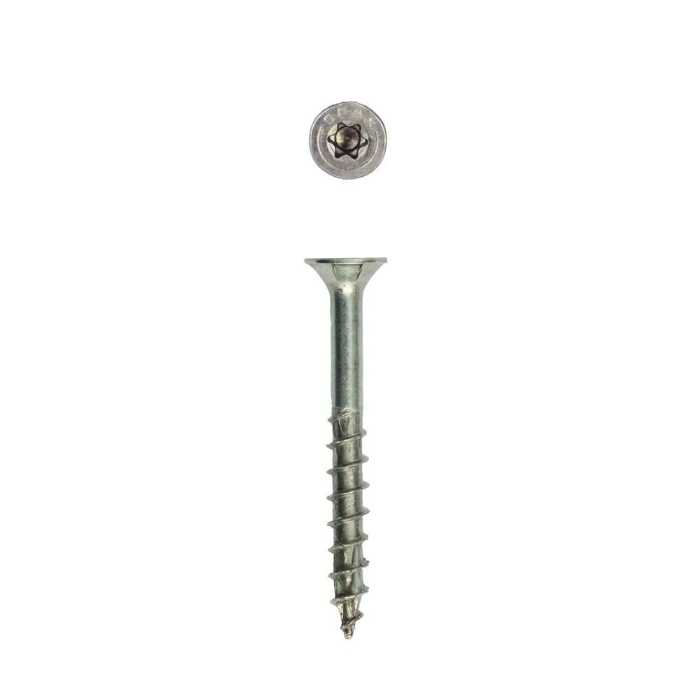 Parafuso SPAX 9 x 3,8 cm de cabeça plana de aço inoxidável