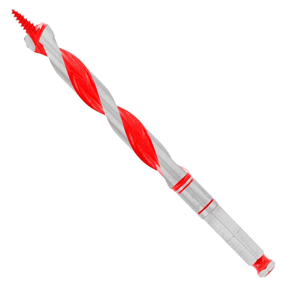 Broca de Barrena Diablo de 1,6 cm de Diámetro, 19 cm de Longitud, Vástago Hexagonal