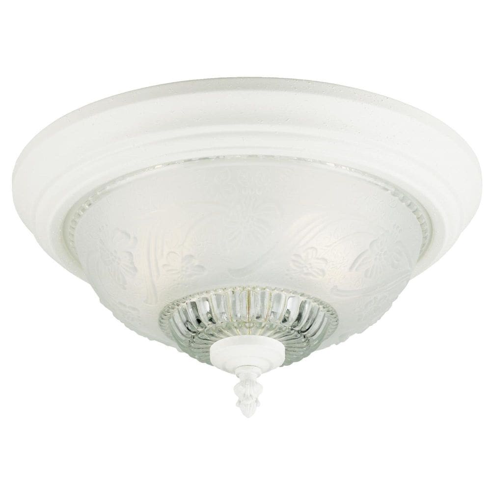 Luminária de teto Westinghouse 66162 White 2-Light