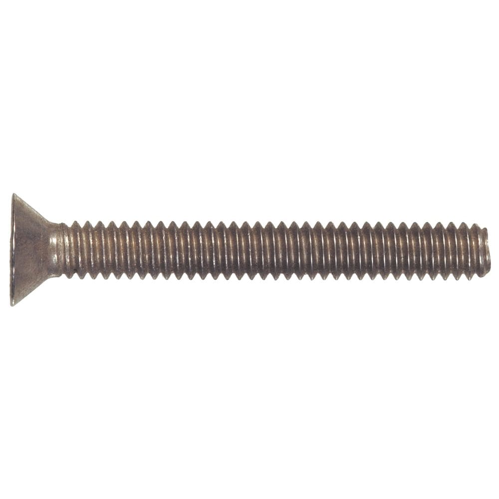Tornillo Hillman 825546 de Acero Inoxidable con Cabeza Plana 2” Paquete de 100