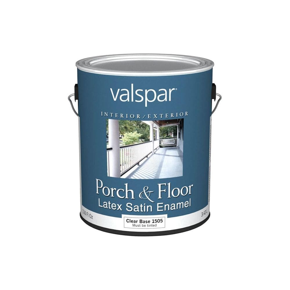 Pintura Valspar 1505 Clear Base Latex Satinada Esmalte 3,4 L