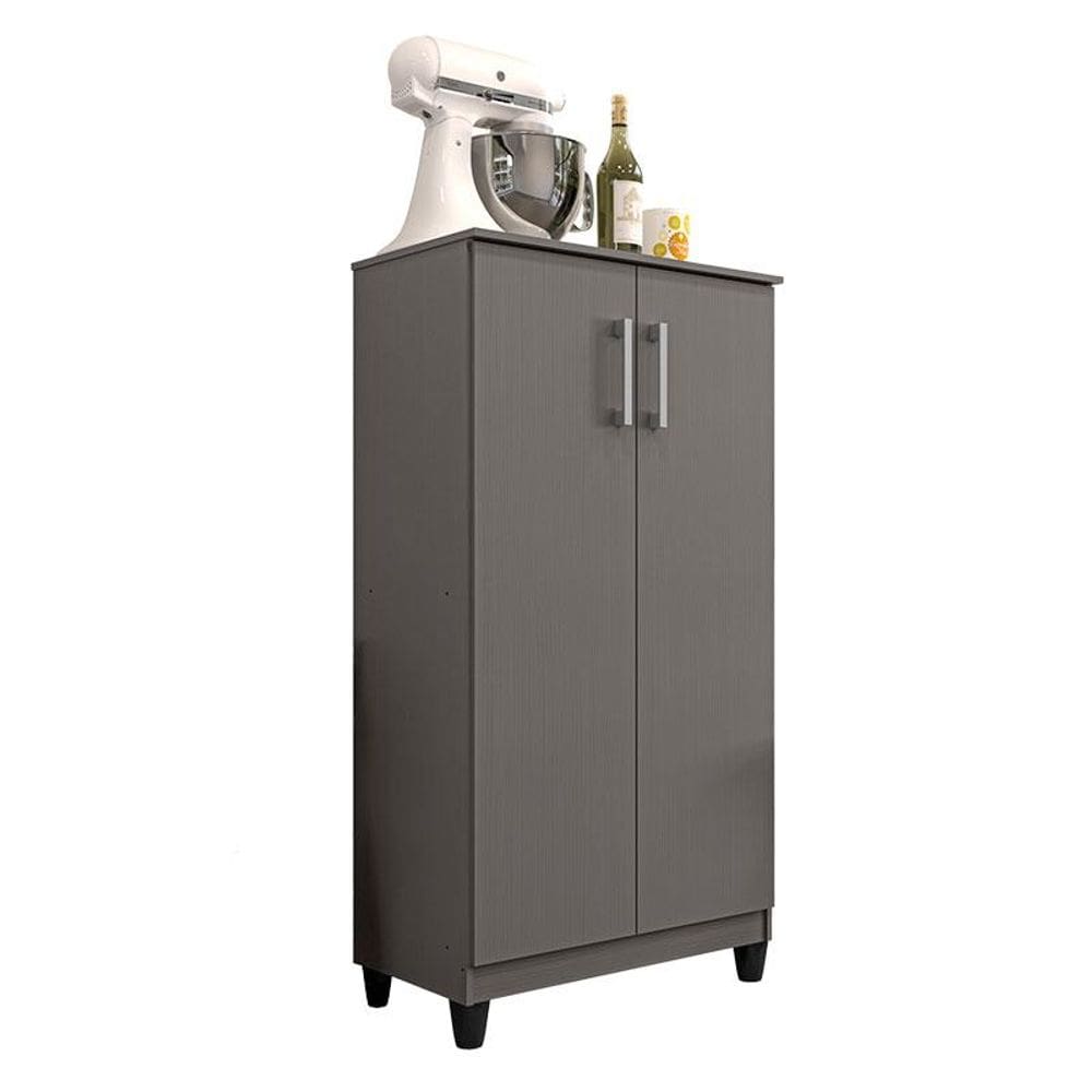 Armário Multiuso Brisa Gris Fosco - Kits Paraná