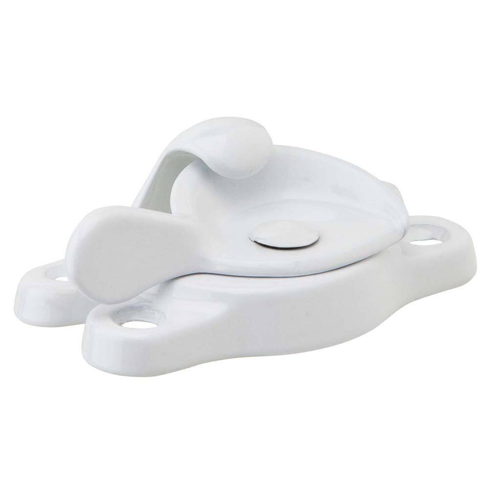 Fechadura de janela Schlage 07A-W branca forte e durável