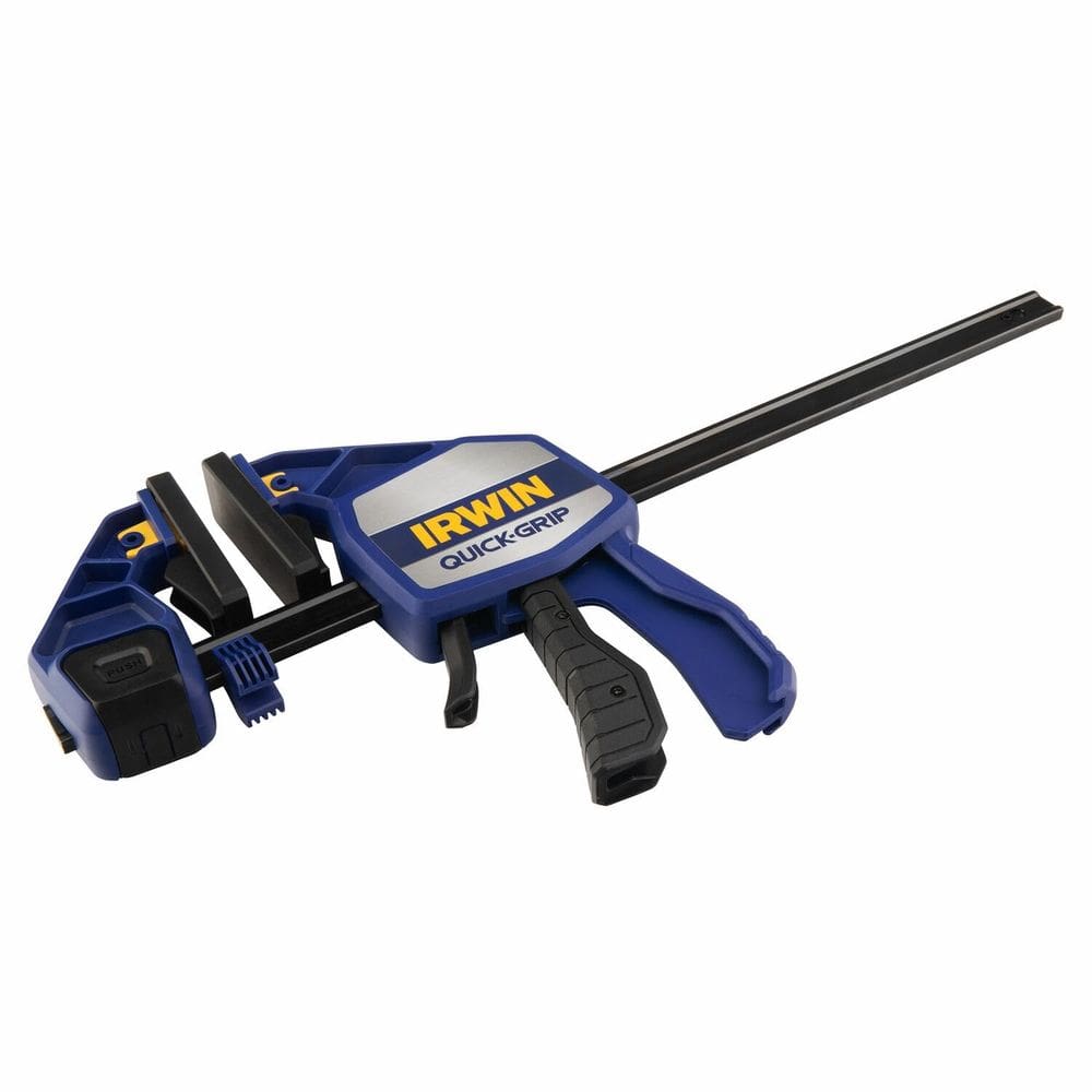 Braçadeiras de barra IRWIN QUICK-GRIP para marcenaria de 12 polegadas