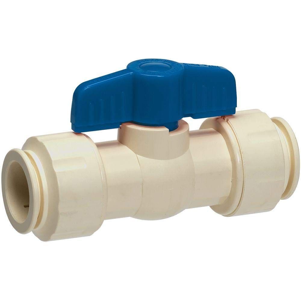 Valve Homewerks Worldwide 126-8-34-34B 3/4” Push Fit CPVC