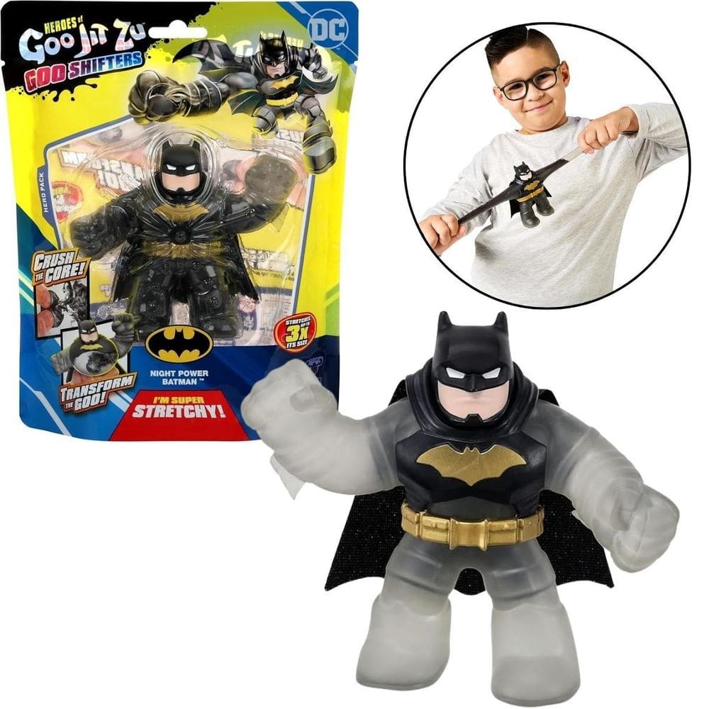 Boneco Elástico Batman De 12Cm Goo Shifters-4401 Sunny