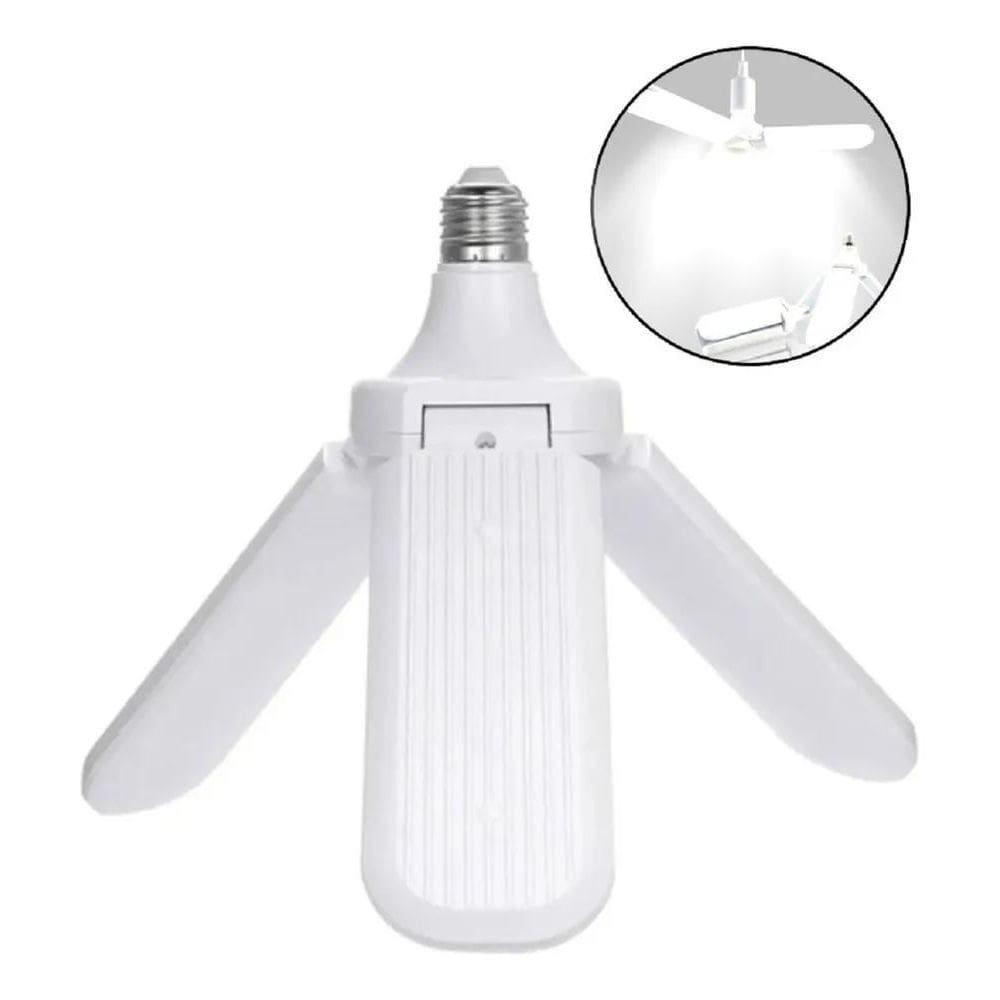 10X Lâmpada Tripla Led Multifuncional Potente Tipo Pétala B
