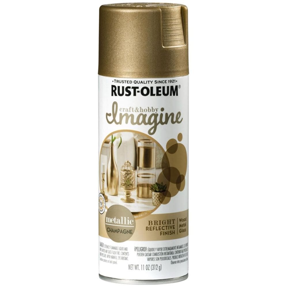 Pintura em spray metálico Rust-Oleum Imagine Champagne 312 ml