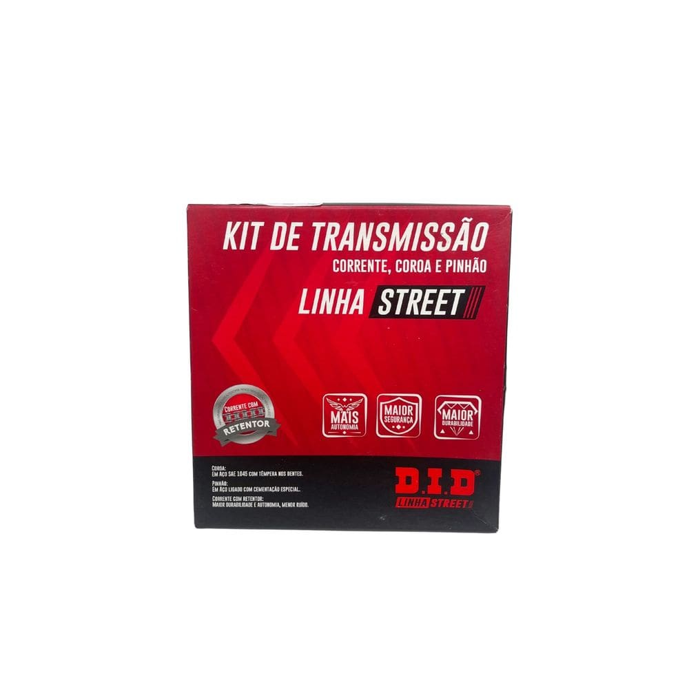 Kit Relação DID Street Kawasaki Ninja 300 Z300 2013 À 2016