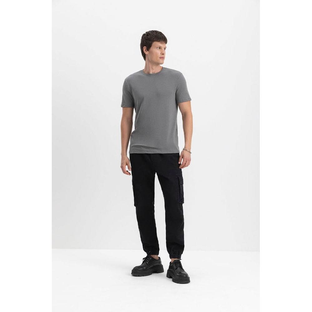 Camiseta Masculina Térmica Essendi Cinza Claro