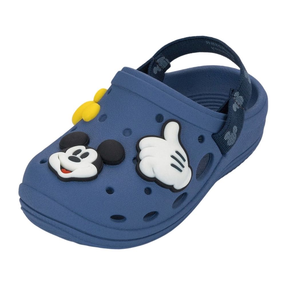 Babuche Infantil Menino Fácil Calce Disney Mickey Mouse