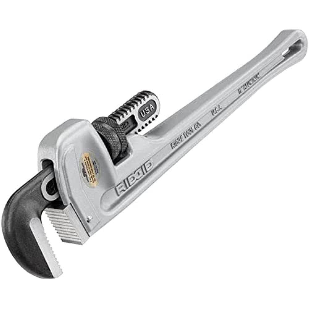 Chave de tubulação RIDGID 31100 modelo 818, alumínio, 45 cm, encanamento