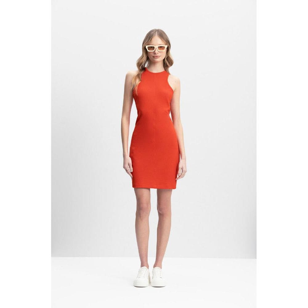 Vestido Feminino Malha Holy Essendi Laranja Claro