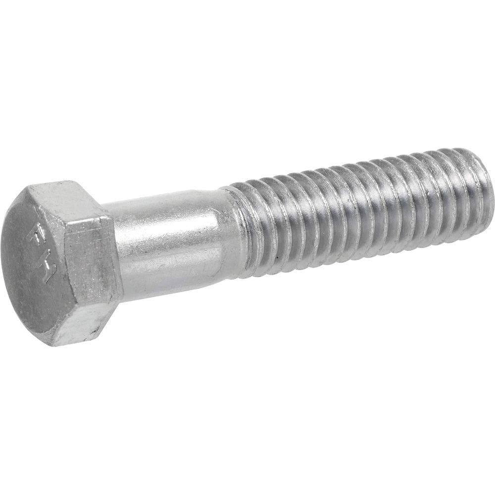 Parafusos hexagonais Hillman 8 mm x 11 cm revestidos de zinco de grau 2