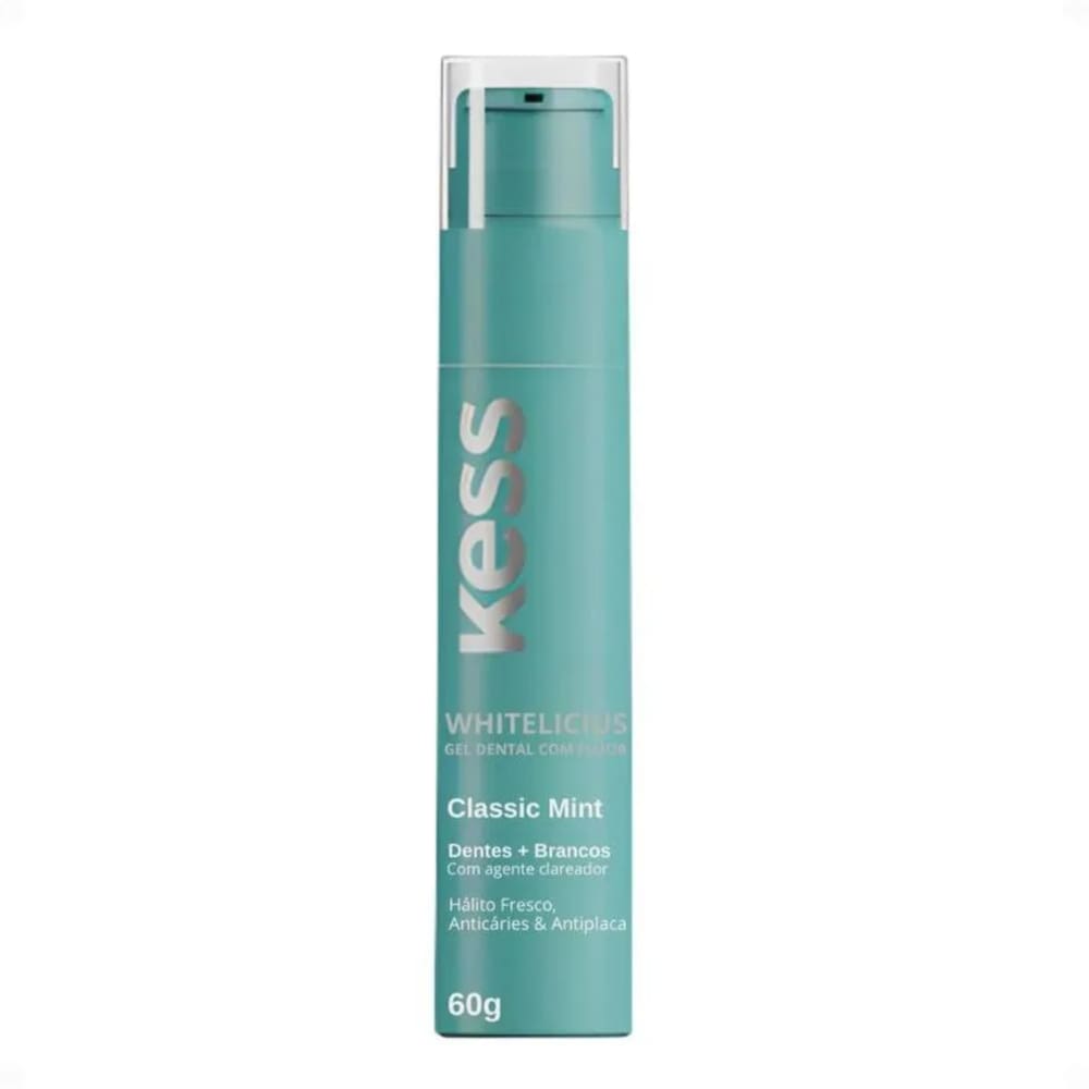 Gel Dental Kess Whitelicious Classic Mint - 60g