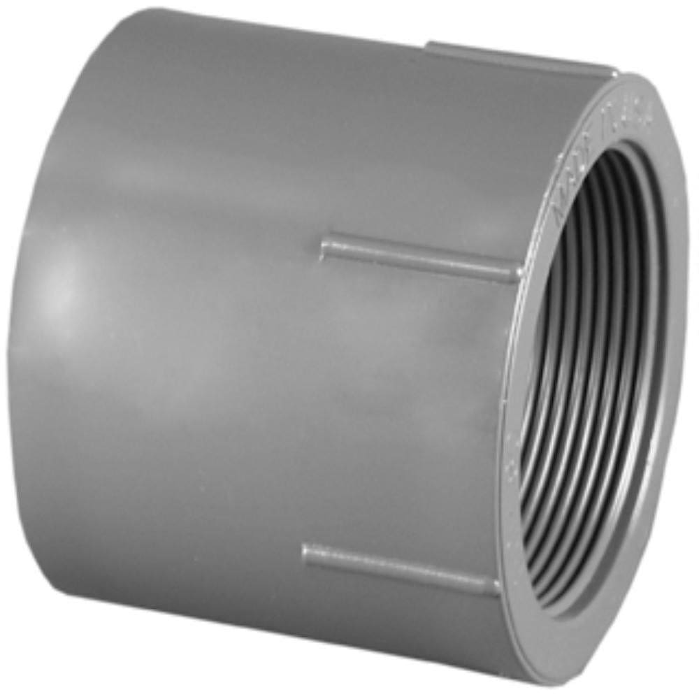Adaptador Charlotte Pipe & Foundry PVC 2” SCH80 SXFPT