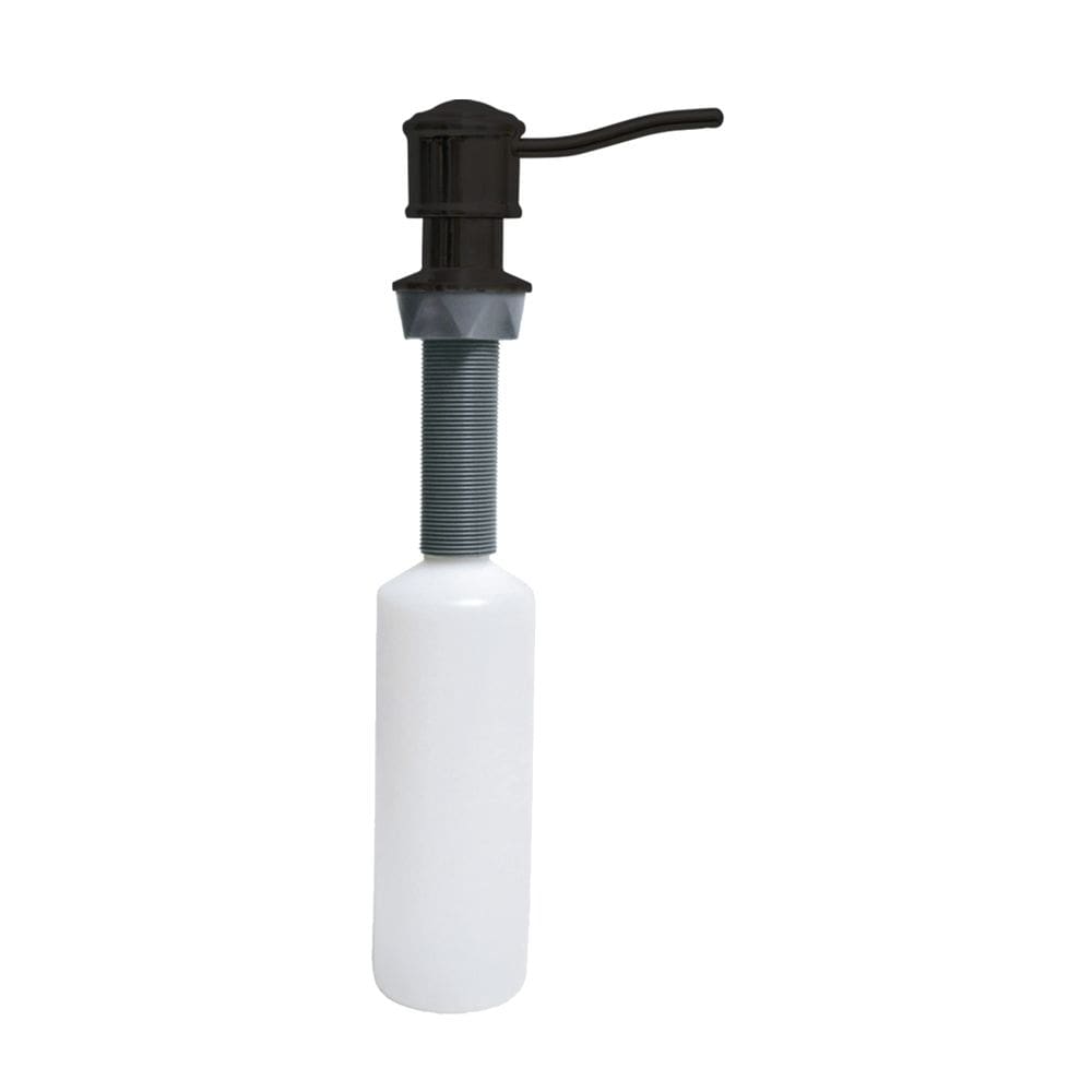 Dispensador de bomba Danco 12032 Bocal curvo preto fosco