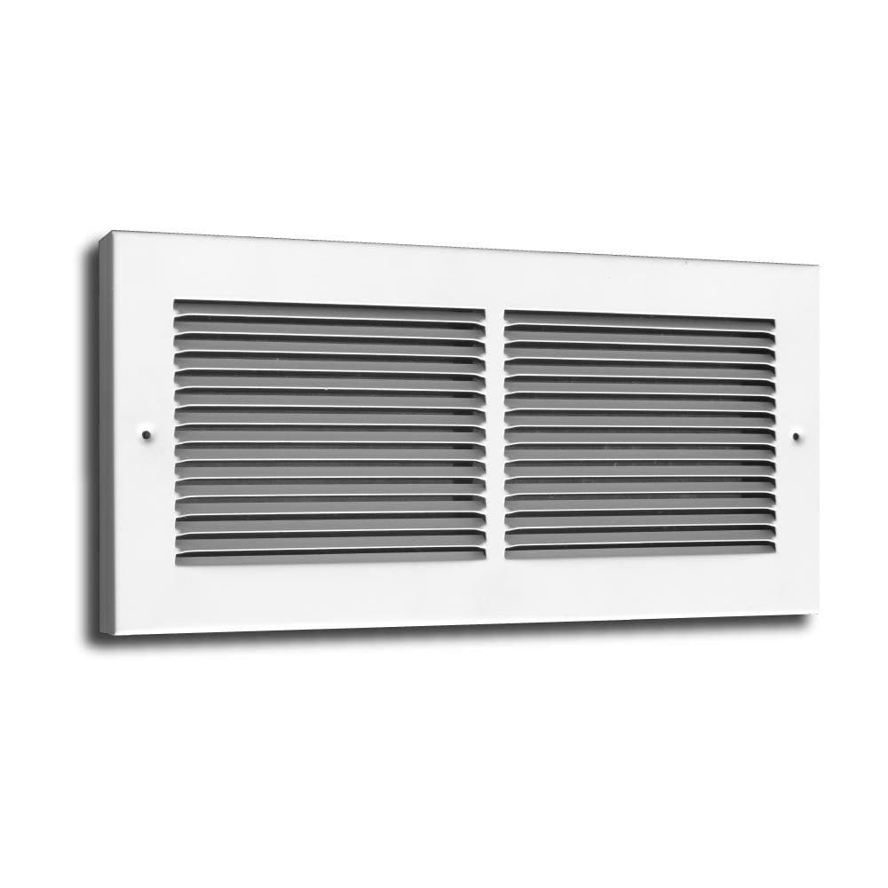 Grelha de retorno em aço Truaire White C123RW de 13,75 x 7,75 cm