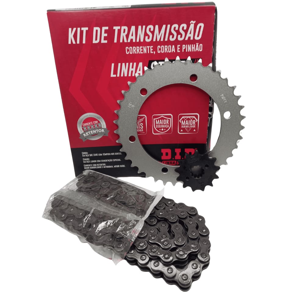 Kit Relação DID Linha Street Honda Xre 300 Xre300 2009 À 2012