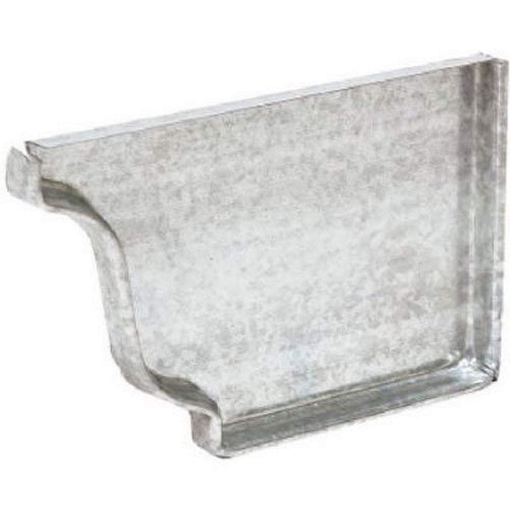 Tampa de extremidade direita de aço galvanizado 10 cm Askoll