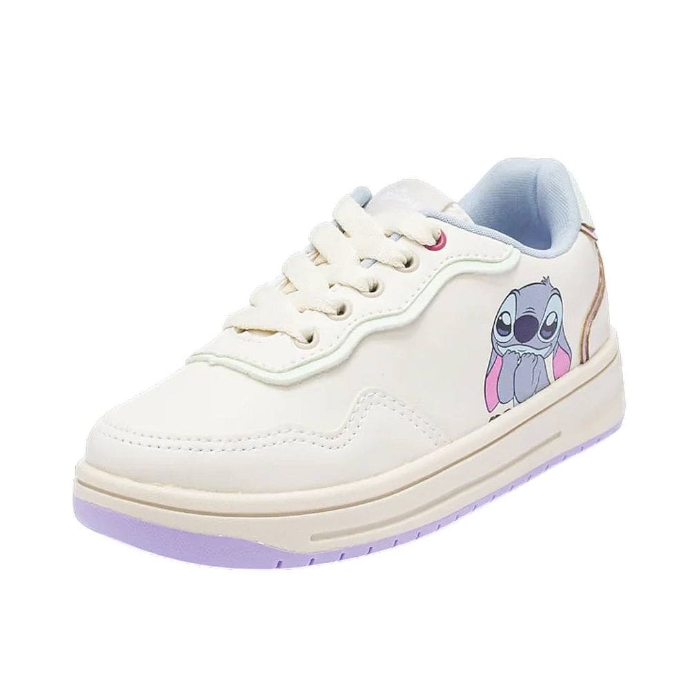 Tênis Disney Infantil Menina estampado Leve Macio Stitch