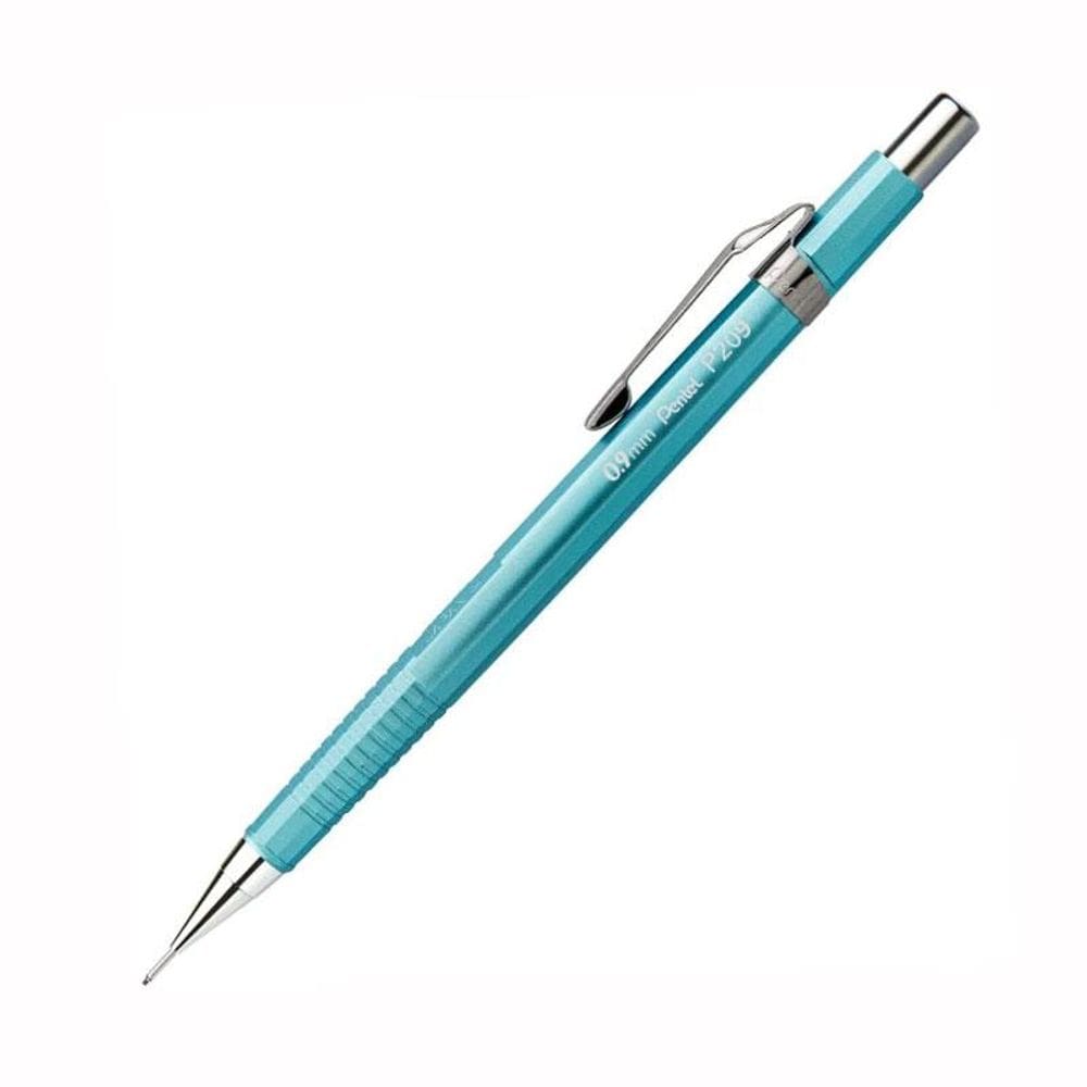 Lapiseira 0.9mm P209 Sharp Metallic Azul - Pentel