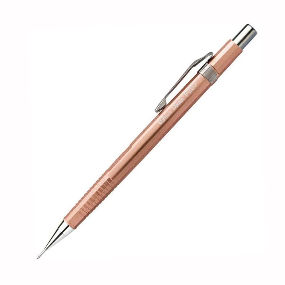 Lapiseira 0.7mm P207 Sharp Metallic Cobre - Pentel