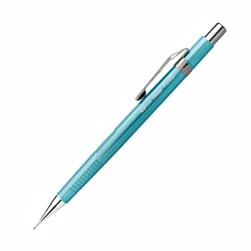 Lapiseira 0.5mm P205 Sharp Metallic Azul - Pentel