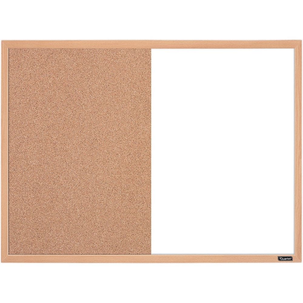 Combinação de quarteto de quadro branco e quadro de cortiça 23x17 cm