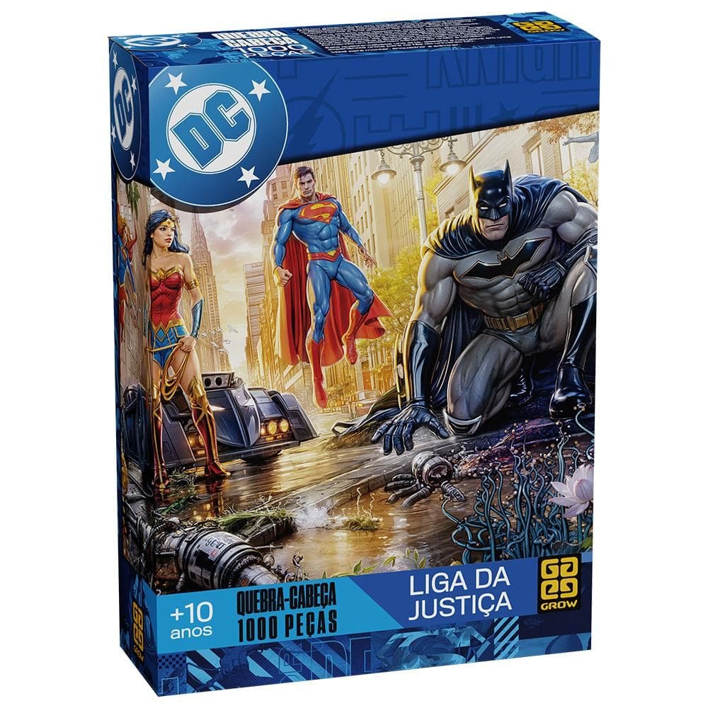 Quebra-cabeça 1000 peças Liga da Justiça