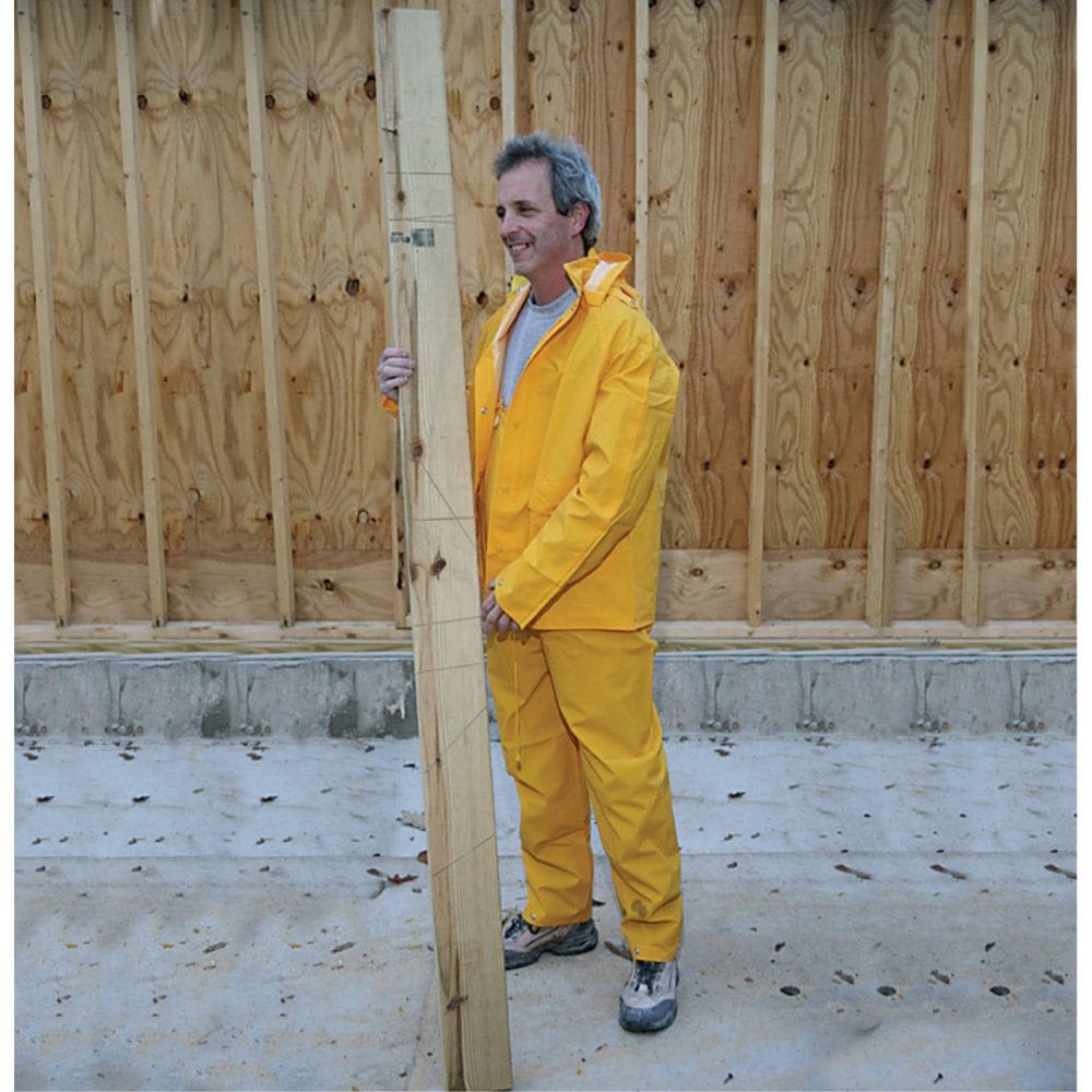 Roupa de chuva Boulder Creek Academy Broadway 3 peças XL amarela