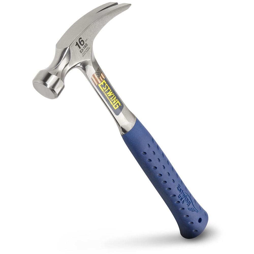 Hammer Estwing E3-16S Straight Rip Claw 450 g com alça de choque
