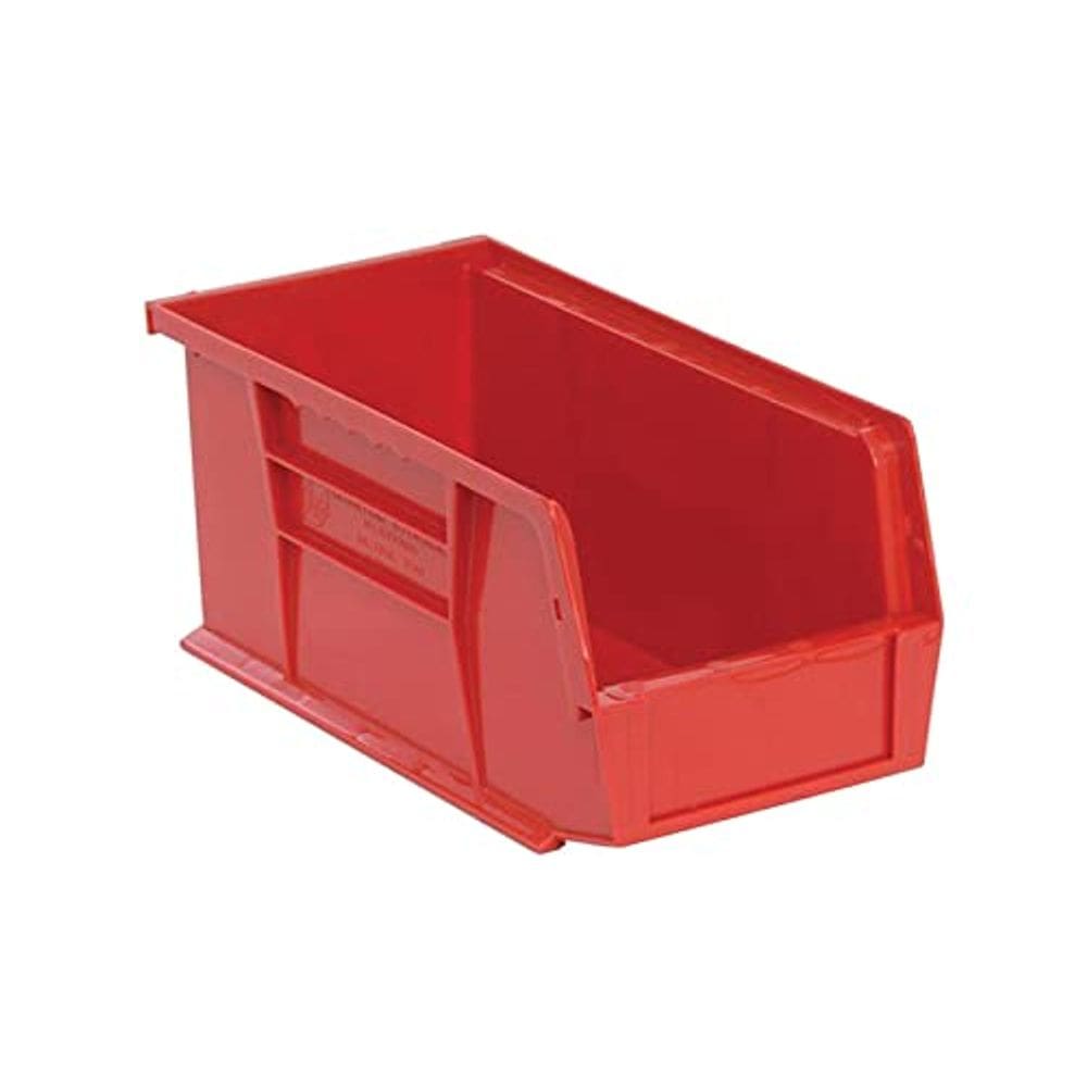 Caixa de armazenamento de ferramentas Quantum Storage Systems 14x13 cm vermelha
