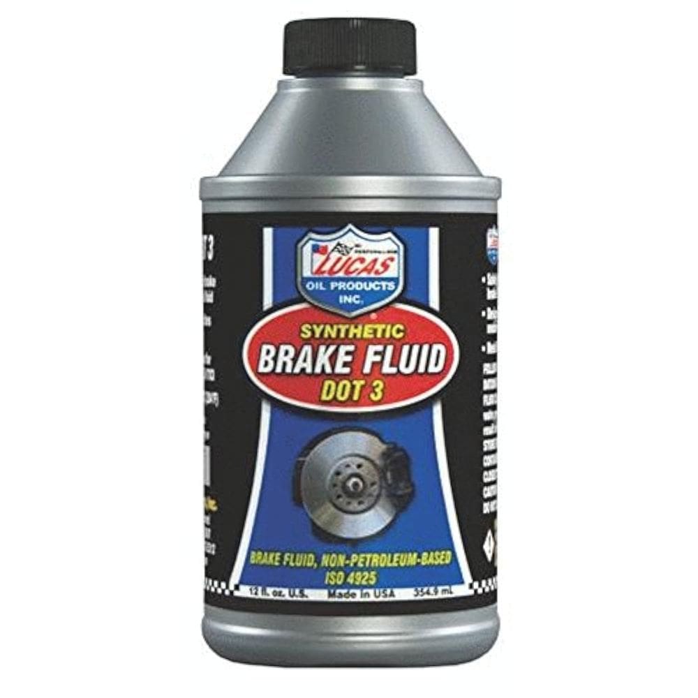 Fluido de freio Lucas Oil DOT 3 354 ml sintético