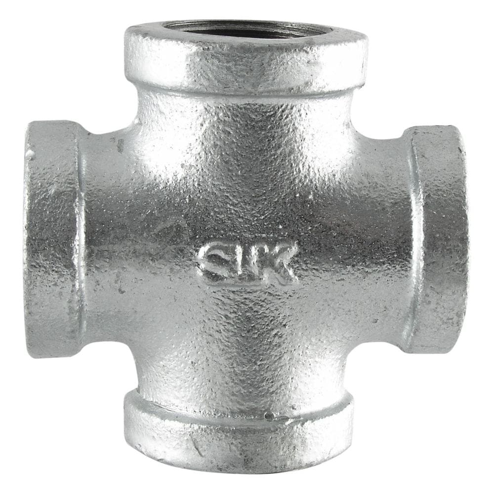 Encaixe de mangueira galvanizado Cross LDR Industries de 3/4 polegadas