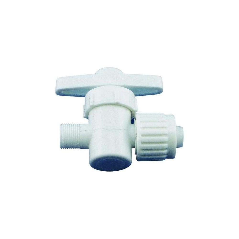 Válvula Flair-It 16892 Plastic Straight Stop, tamanho de 1,3 cm