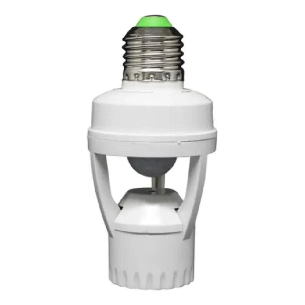 3X Sensor Infravermelho Soquete Lâmpada E27 Bivolt Motion 36
