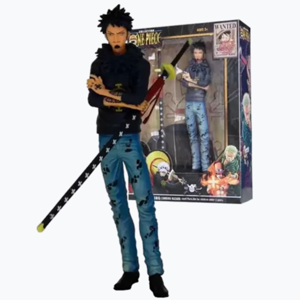 Boneco Trafalgar Law s/capa 18cm One Piece Action Figure