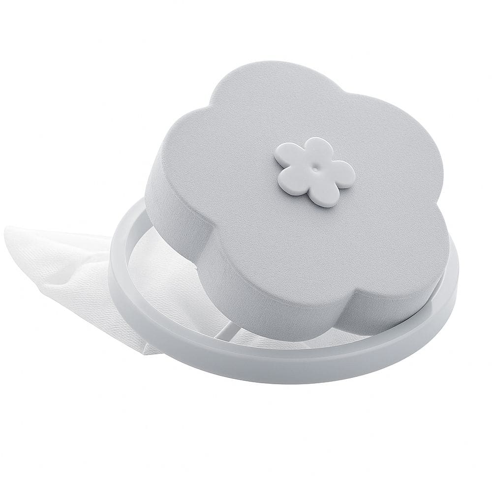 Filtro Coletor Pelo e Fiapos Reutilizável Flutuante Para Maquina Lavar Lavadoura